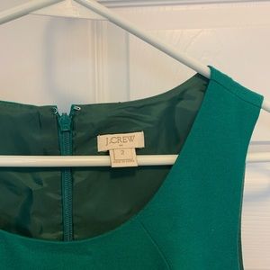 J.crew Kelly green dress size 2